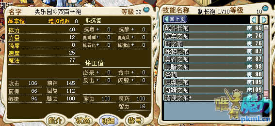 袍
