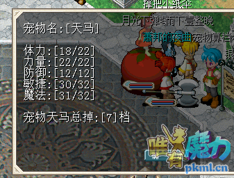 天马档位