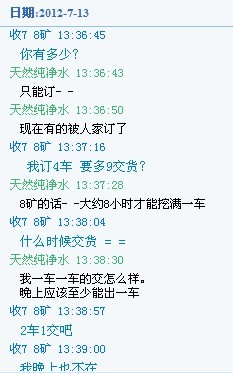 订货的过程